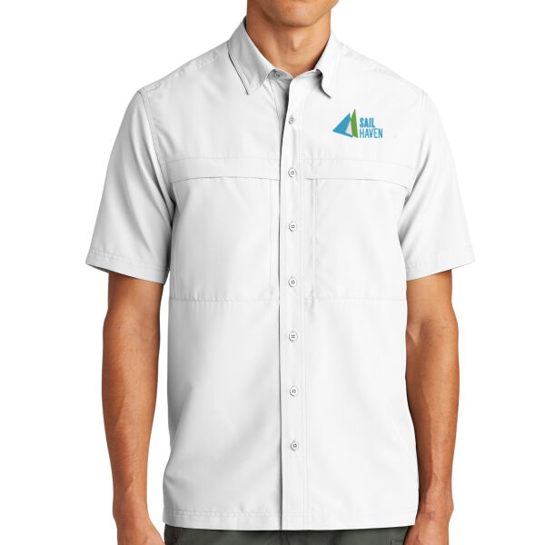 Sail Haven Embroidered - Short Sleeve UV Daybreak Shirt Thumbnail