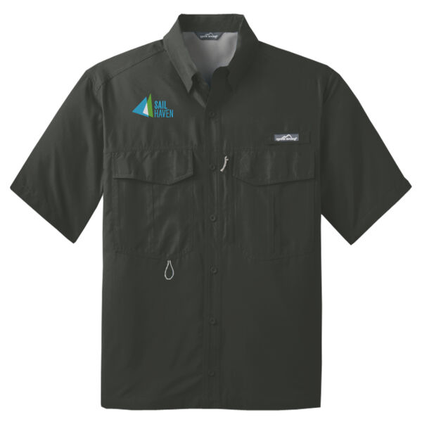 Sail Haven Embroidered - Short Sleeve Performance Fishing Shirt Thumbnail