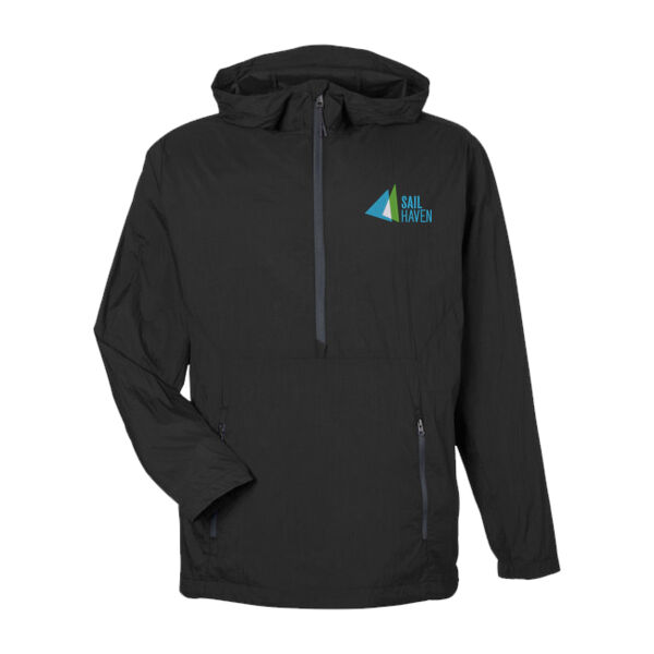 Sail Haven Embroidered - Aura Lightweight Packable Anorak Thumbnail