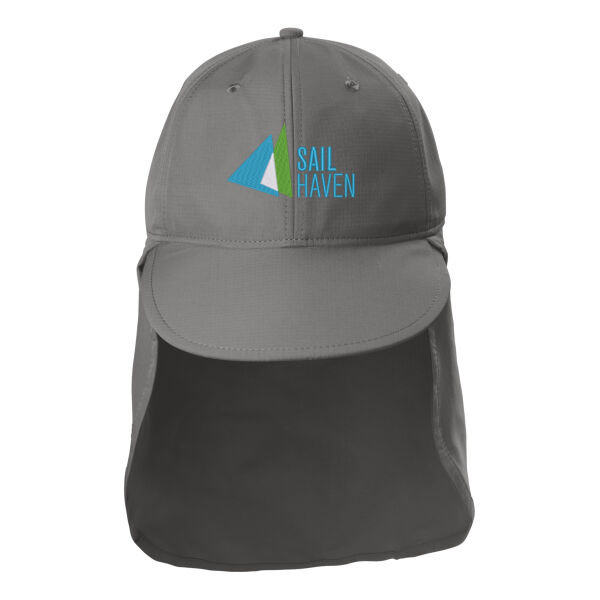 Sail Haven Embroidered - Outdoor UV Sun Shade Cap Thumbnail