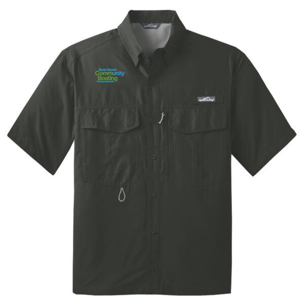 New Haven Community Boating Embroidered - Short Sleeve Performance Fishing Shirt Thumbnail