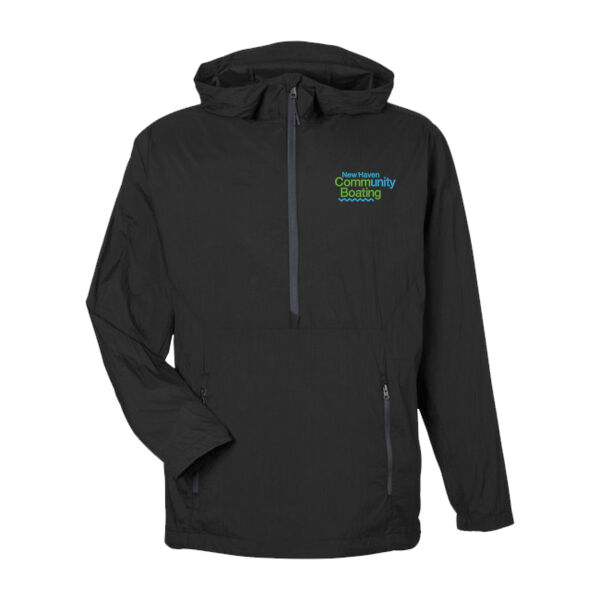 New Haven Community Boating Embroidered - Aura Lightweight Packable Anorak Thumbnail