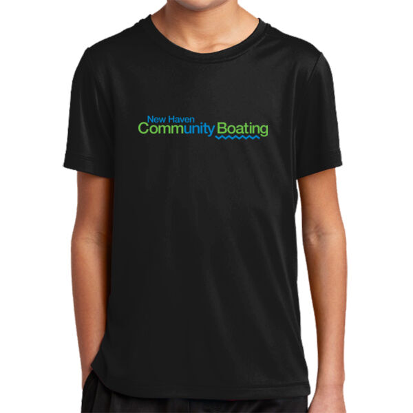 New Haven Community Boating Printed - Youth Posi UV ® Pro Tee Thumbnail