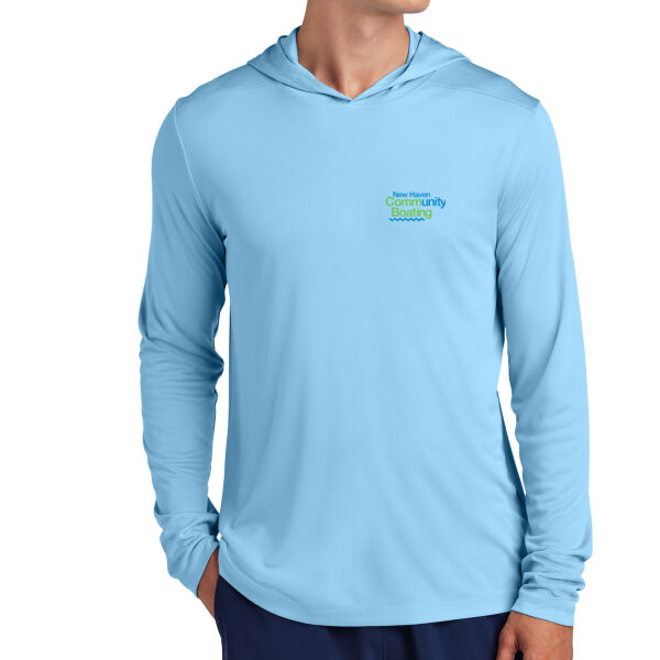 New Haven Community Boating Printed - Posi UV ® Pro Long Sleeve Hoodie Thumbnail