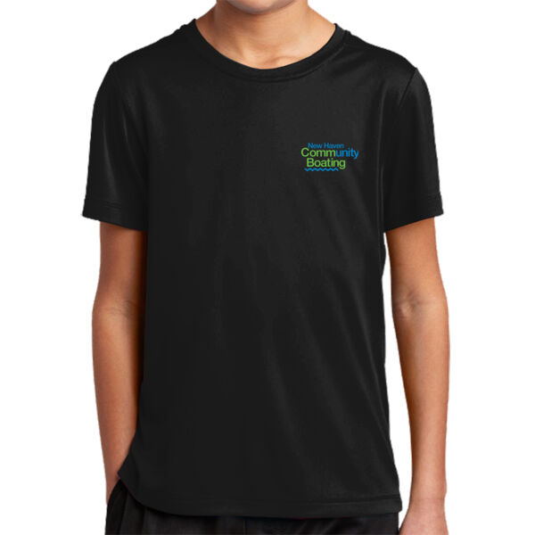 New Haven Community Boating Printed - Youth Posi UV ® Pro Tee Thumbnail