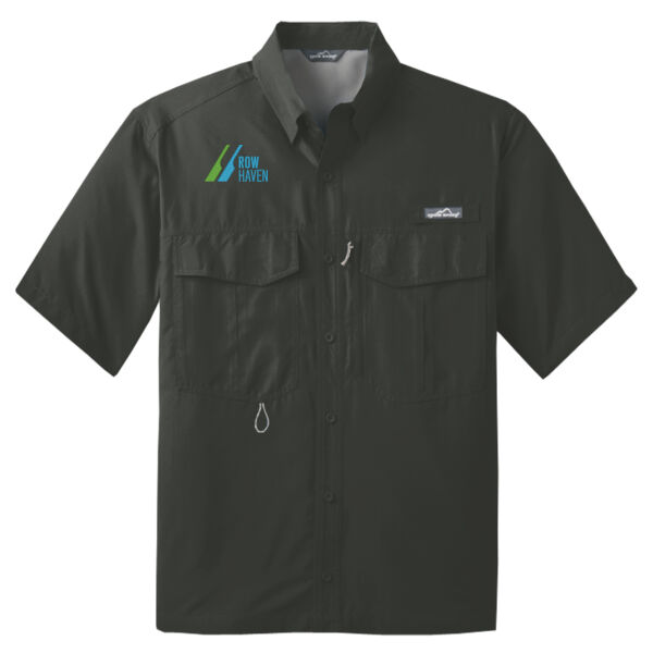 Row Haven Embroidered - Short Sleeve Performance Fishing Shirt Thumbnail