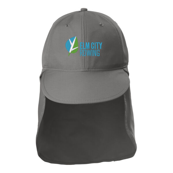 Elm City Rowing Embroidered - Outdoor UV Sun Shade Cap Thumbnail